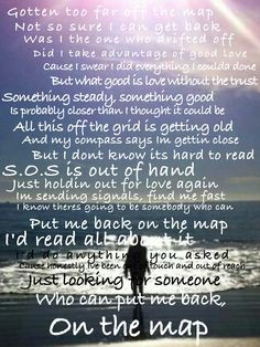 But what good is love without the trust? More