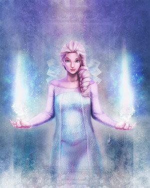 Queen Elsa From Frozen...