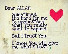 Ya allah please help me remember this for the rest of my life More