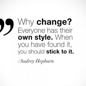 audrey hepburn, change, quote, style, tumblr