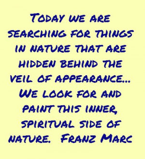 Quote by Franz Marc...