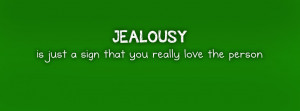 Jealousy Facebook Cover