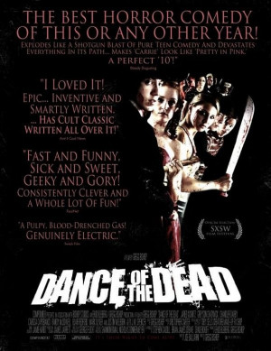 first poster for Dance of the Dead, which was unencumbered by quotes ...