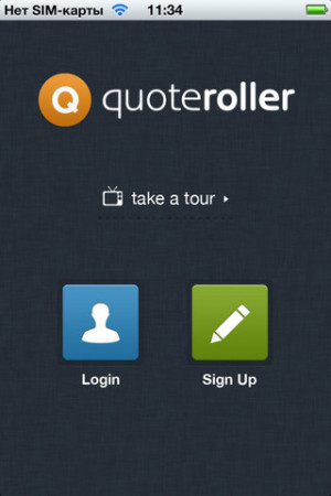 Quote Roller for iPhone lets you access your QuoteRoller account from ...