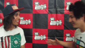 gif pierce the veil vic fuentes jaime preciado ptv Warped Tour ...