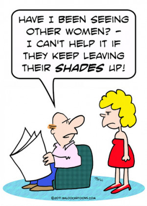 Husband Wife Cartoon Words And