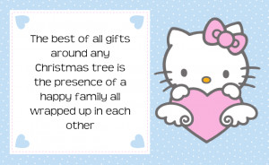 ... Christmas Quotes and Saying , Free Printable , Hello Kitty , Printable