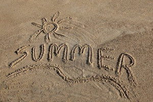 Summer Written In The Sand