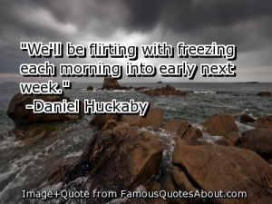 ... with freezing each morning into early next week” ~ Earth Quote