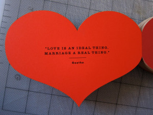 Custom Heart Invitations by Erin Jang