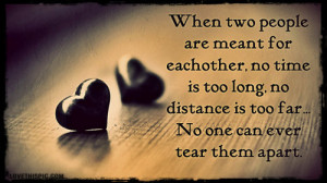 Love Quotes When Two People Are Meant For Each Other