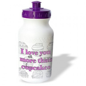 EvaDane - Funny Quotes - I love you more than cupcakes. Pink. - Quilt ...