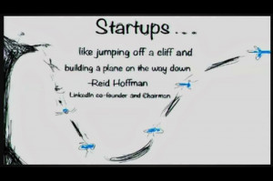 reid hoffman jump off a cliff quote