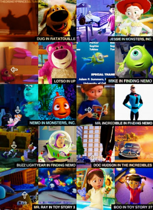 Random Disney Characters in Other Disney Movies