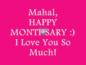 happy monthsary quotes for her