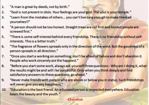 10 awesome wisdom quotes by Chanakya