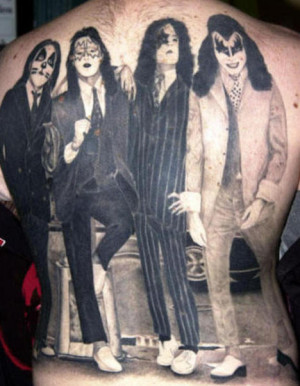 Kiss Tattoo Pictures Page