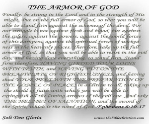 The Full Armor of God