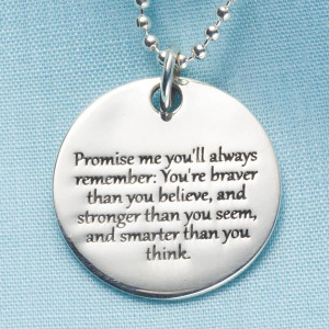 PRODUCT DESCRIPTION FOR Sterling Silver Promise Me Necklace