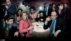 The mob boss: Gandolfini was the head of a mob family in show Sopranos