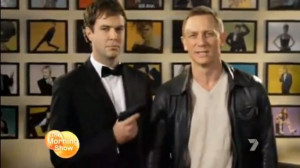 Daniel Craig and Taran Killam Plug 'SNL': A Slice of 'Double-Oh Heaven ...