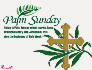 Palm Sunday Quotes and Sayings with Images