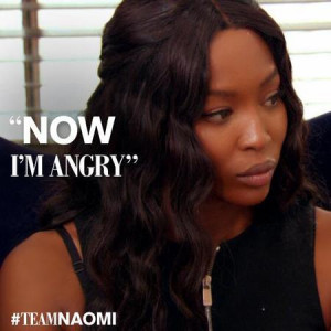 Naomi Campbell - now I'm angry - The Face quotes - handbag.com