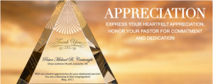 Pastor Appreciation Gift Plaques & Wording Ideas