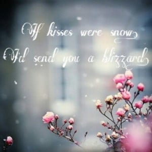 snow #love #cute #love #blizzard #flowers #quote