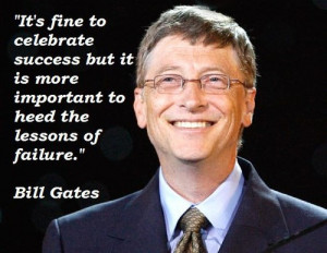 Bill Gates Quote On Success