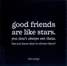 stars pictures and quotes | Magnet: Good friends are like stars (MAG ...