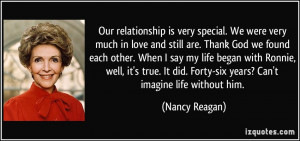 We were very much in love and still are. Thank God we found each other ...