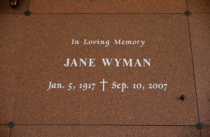 Jane Wyman Grave