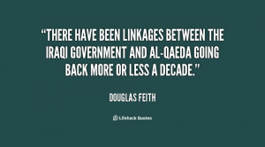 There have been linkages between the Iraqi government and al-Qaeda ...
