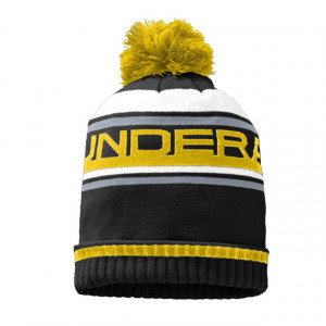 Under Armour Old School Striped Bobble Beanie Hat 2012 picture