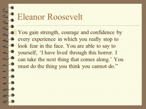 Eleanor Roosevelt 4 At her memorial service, Adlai Stevenson asked,