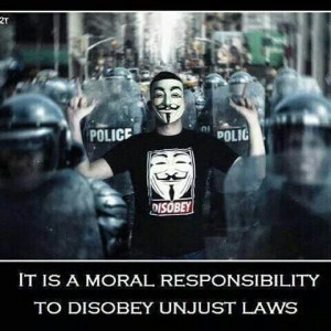Our moral responsibility .....