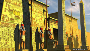 Ancient Egyptian Temple 3D