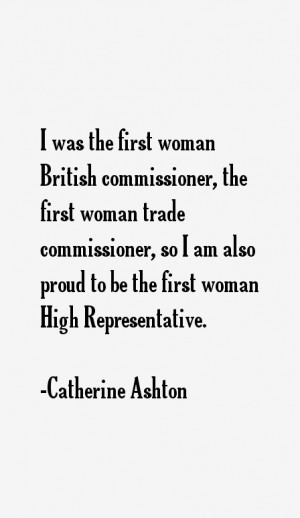 Catherine Ashton Quotes & Sayings