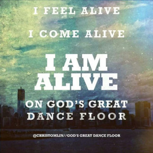 Gods great dance floor!!! First song from Chris Tomlin my hubby ...
