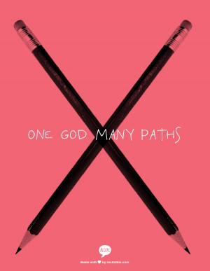 One god many paths