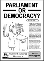 ... ) or print out and distribute the PDF file of Parliament or democracy