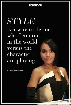 Kerry Washington or Olivia Pope - we love it either way