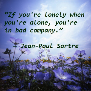 Lonely quote.