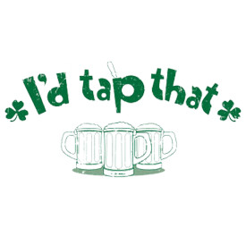 Tap That Funny Irish Drinking Party Shir
