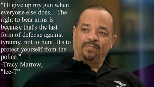Ice T ” On Guns In America