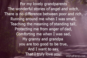 For my lovely grandparentsThe wonderful