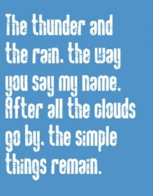... Things - song lyrics, song quotes, songs, music lyrics, music quotes