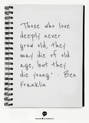 ... quotes about aging. Do you have a favorite quote about aging ? If so