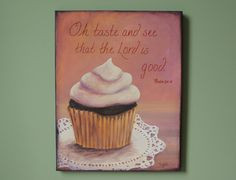 ... Bible Scripture verse for bakery, bistro, cafe, kitchen, childs room